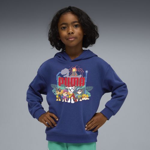 Felpa con cappuccio e grafica x PAW PATROL per bambini, Accessori, Blu, 4-5Y - PUMA - Modalova