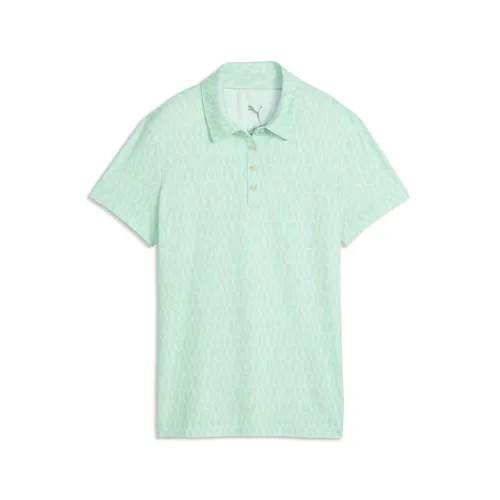 CLOUDSPUN Wavey Polo Women in Green () | Size Large - PUMA - Modalova