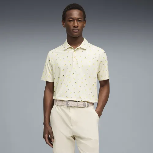 X ARNOLD PALMER CLOUDSPUN Lemon Polo Men in White () | Size Medium - PUMA - Modalova