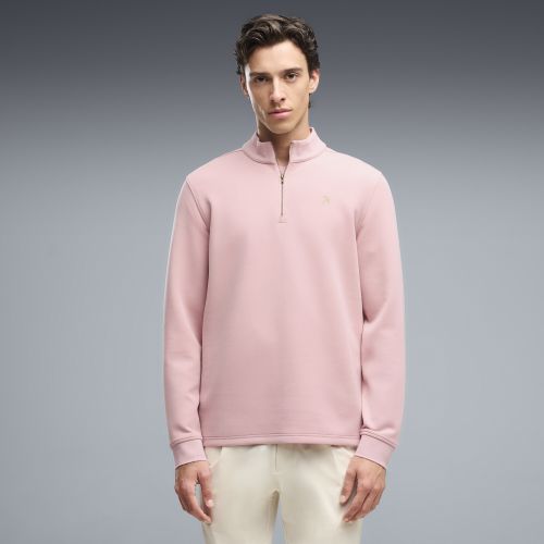 X ARNOLD PALMER CLOUDSPUN Quarter-Zip Golf Jacket Men in Pink | Size Large - PUMA - Modalova