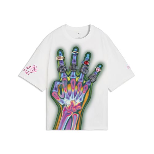 Camiseta Flau'jae estampada extragrande unisex, Accesoiros, Blanco, S - PUMA - Modalova