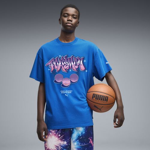 X POKÉMON Oversized T-Shirt Herren, Kleidung, Blau, S - PUMA - Modalova