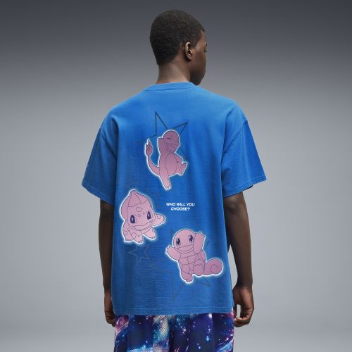 X POKÉMON Oversized T-Shirt Herren, Kleidung, Blau, S - PUMA - Modalova