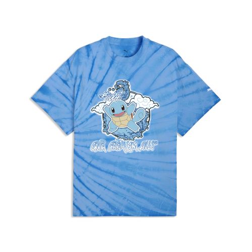 X POKÉMON Squirtle Oversized T-Shirt Men in Blue | Size Medium - PUMA - Modalova