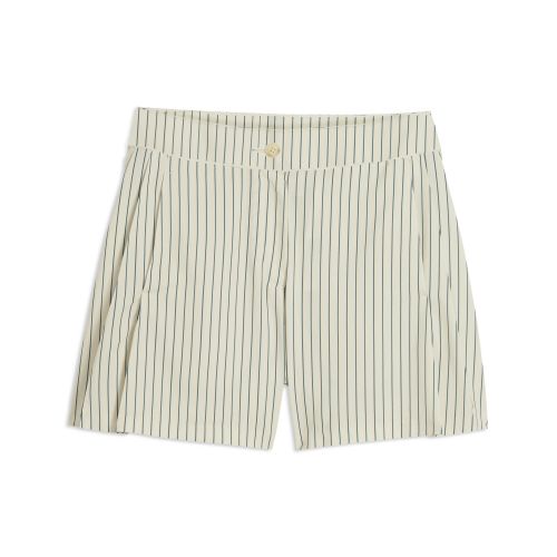 X ARNOLD PALMER Pinstripe Golfshorts Damen, Accessoires, Weiß, S - PUMA - Modalova
