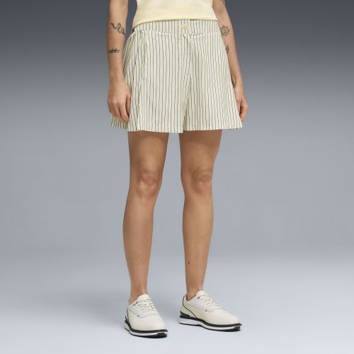 X ARNOLD PALMER Pinstripe Golfshorts Damen, Accessoires, Weiß, S - PUMA - Modalova