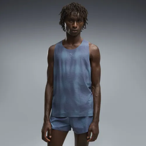 X Activewear Lightspeed ULTRAWEAVE Singlet Men in Gray () | Size Large - PUMA - Modalova
