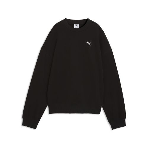 Wardrobe Essentials Oversized Sweatshirt Women in | Size Large - PUMA - Modalova