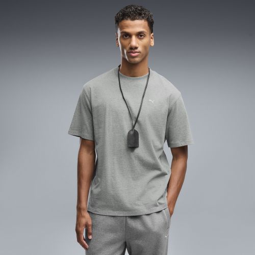 Select Essentials T-Shirt Men in Gray | Size Small - PUMA - Modalova