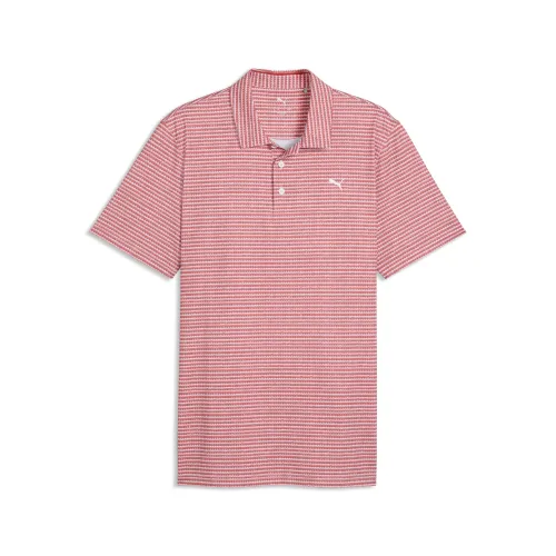 MATTR Stadium Golf Polo Men in White | Size Medium - PUMA - Modalova