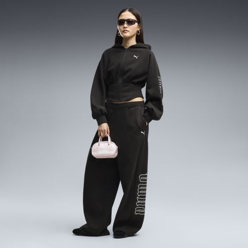 Street Glam Slouchy Bedazzled Oversized Pants Women in | Size Small - PUMA - Modalova