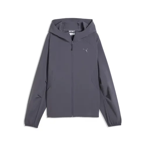 TECH SENSE 4-Way Stretch Oversized Jacket Women in Gray () | Size Large - PUMA - Modalova
