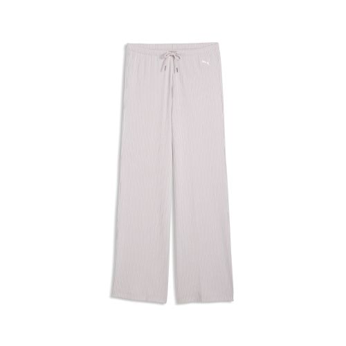 Essentials Wide Leg Relaxed Pants Women in Pink | Size Medium - PUMA - Modalova
