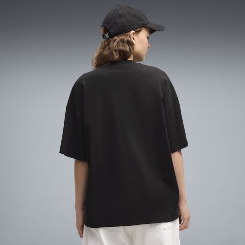 T-shirt oversize Essentials da donna, Abbigliamento, Nero, S - PUMA - Modalova