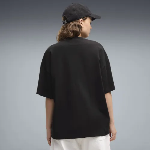 T-shirt oversize Essentials da donna, Abbigliamento, Nero, XS - PUMA - Modalova