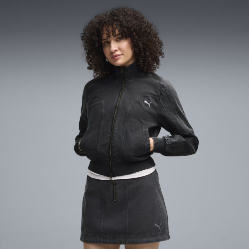 Chaqueta de sarga FUTURE..ARCHIVE de efecto lavado para mujer, Ropa, Negro, S - PUMA - Modalova