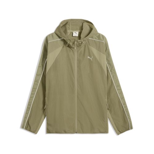 Run Culture Collective T7 Relaxed Track Jacket Men in Brown () | Size Large - PUMA - Modalova