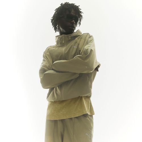 Run Culture Collective T7 Relaxed Track Jacket Men in Brown | Size Large - PUMA - Modalova