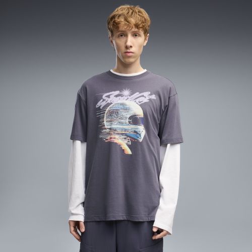 Graphics Speedcat Relaxed T-Shirt Men in Gray | Size Large - PUMA - Modalova