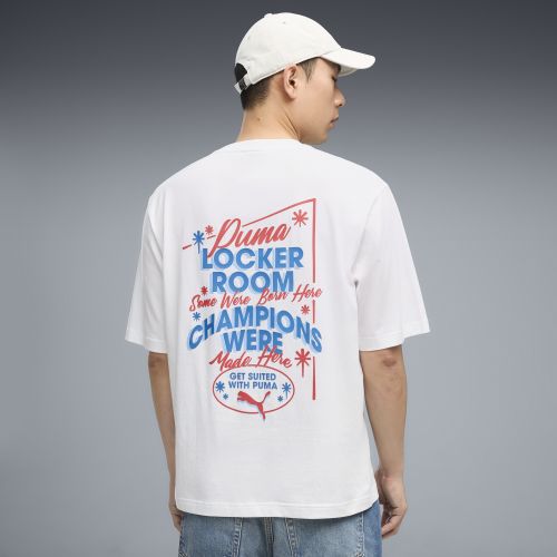 Graphics Champions Boxy T-Shirt Herren, Kleidung, WeiÃŸ, S - PUMA - Modalova