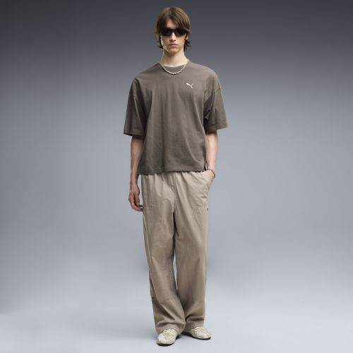 Essentials Carpenter Woven Pants Men in Beige | Size Large - PUMA - Modalova