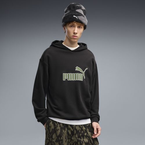 Sudadera con capucha Essentials Elevated No. 1 de corte holgado para hombre, Ropa, Negro, S - PUMA - Modalova
