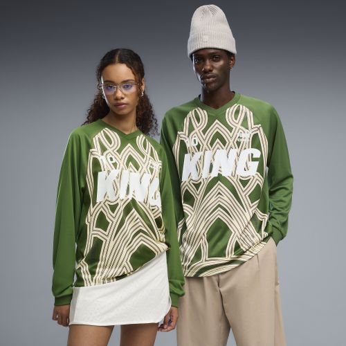 KING Relaxed Jersey Unisex in Green | Size Large - PUMA - Modalova