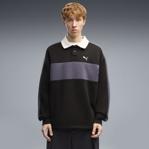 T7 Relaxed Polo Crew Neck Sweatshirt Men in | Size Large - PUMA - Modalova