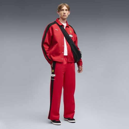 Ferrari T7 Track Pants Men in Red | Size Large - PUMA - Modalova