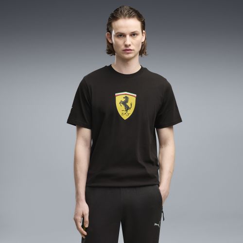 Scuderia Ferrari Coloured Shield T-Shirt Men in | Size Large - PUMA - Modalova