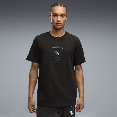 Ferrari Tonal Shield T-Shirt Men in | Size Medium - PUMA - Modalova