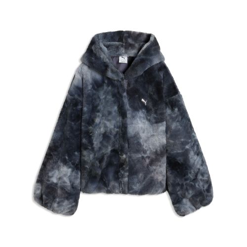 Street Glam Highloft Oversized Jacket Women in Gray | Size Medium - PUMA - Modalova