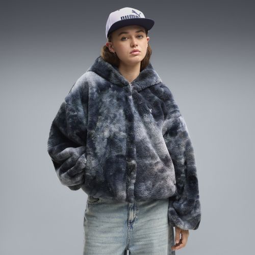 Street Glam Highloft Oversized Jacket Women in Gray | Size XL - PUMA - Modalova