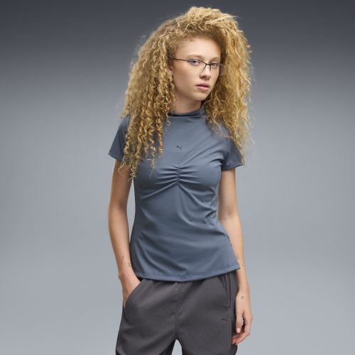 CLRT Laced Top Slim Women in Blue () | Size Large - PUMA - Modalova