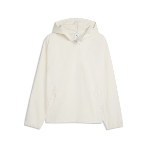 CLRT Asymmetrical Half-Zip Track Jacket Relaxed Unisex in Gray | Size Large - PUMA - Modalova