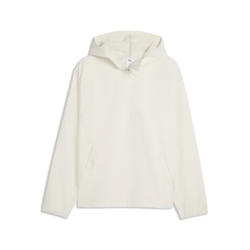 CLRT Asymmetrical Half-Zip Track Jacket Relaxed Unisex in Gray () | Size Large - PUMA - Modalova