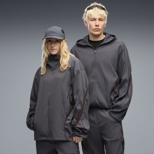 CLRT Track Jacket Unisex in Gray | Size Large - PUMA - Modalova