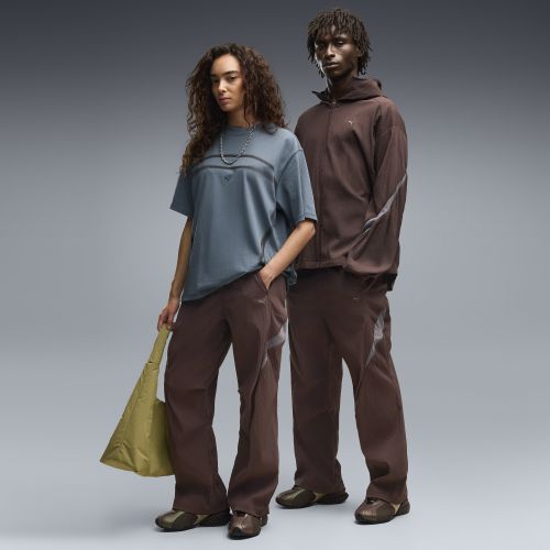 CLRT Relaxed Track Pants Unisex in Brown | Size Large - PUMA - Modalova