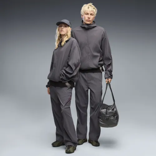 CLRT Relaxed Track Pants Unisex in Gray () | Size Large - PUMA - Modalova