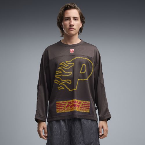 Art Class Mesh Hockey-Style Basketball Jersey Men in Black | Size 3XL - PUMA - Modalova