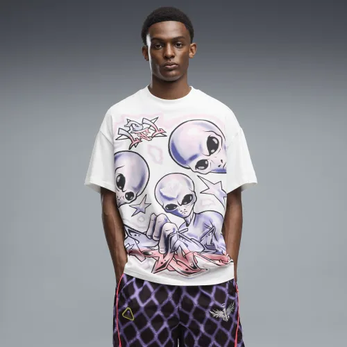 Melo Asteriks Oversized T-Shirt Herren, Kleidung, , S - PUMA - Modalova