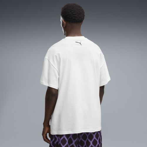 Camiseta Melo Asteriks de corte extragrande para hombre, Ropa, Blanco, S - PUMA - Modalova