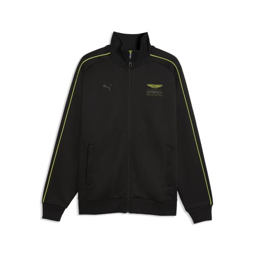 X ASTON MARTIN ARAMCO F1Â® TEAM T7 Track Jacket Men in | Size Medium - PUMA - Modalova