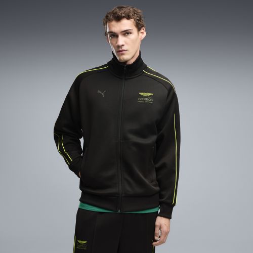 X ASTON MARTIN ARAMCO F1Â® TEAM T7 Track Jacket Men in | Size Medium - PUMA - Modalova