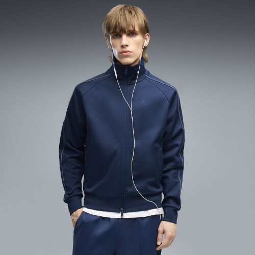 T7 Track Jacket Men in Blue | Size Large - PUMA - Modalova
