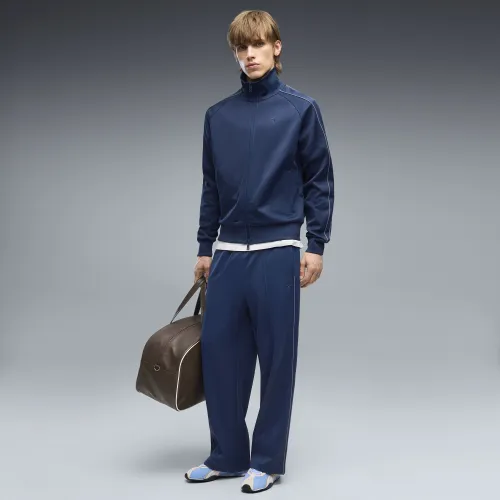 T7 Relaxed Track Pants Men in Blue () | Size Large - PUMA - Modalova