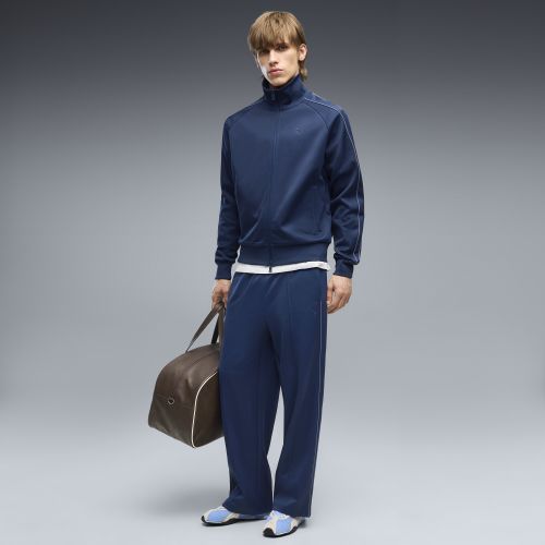 T7 Relaxed Track Pants Men in Blue | Size Large - PUMA - Modalova