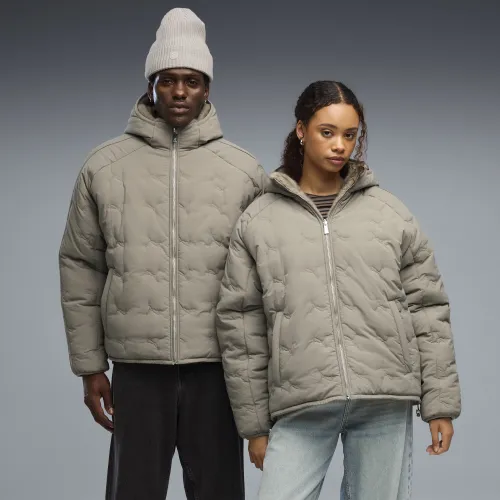 T7 PrimaLoft® Reversible Oversized Puffer Jacket Unisex in Beige | Size Large - PUMA - Modalova