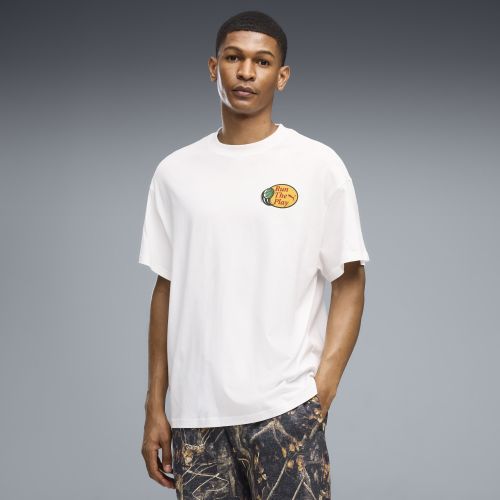 Camiseta Dylan Wildcat extragrande para hombre, Ropa, Blanco, S - PUMA - Modalova