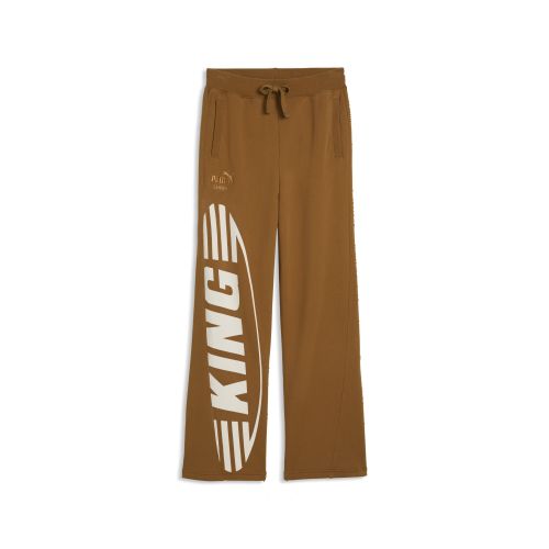 KING Oversized Sweatpants Men in Brown () | Size Large - PUMA - Modalova